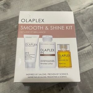 OLAPLEX Smooth & Shine Kit / 3 piece /Full size #6, Full size Oil, Trial size #3